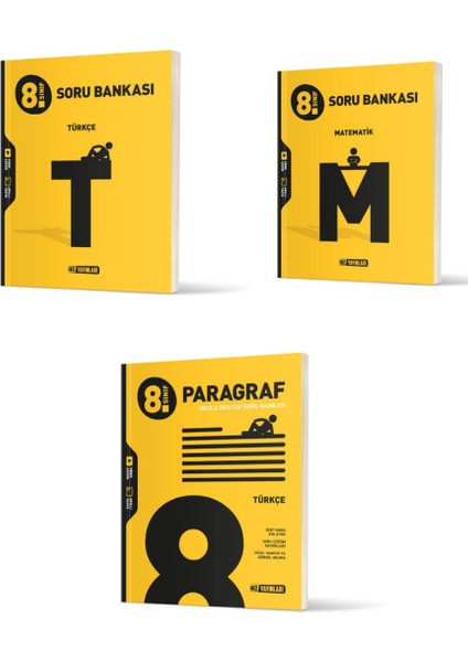 8. Sınıf Türkçe Matematik Soru Bankası - Paragraf Soru Bankası