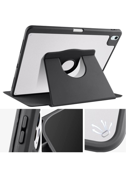 iPad Air 13 2024 Kılıf Fonksiyonlu Kalem Bölmeli Dönebilen Standlı Kılıf modelleri