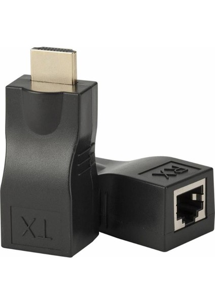 SENSEI HD-30 CAT5E/CAT6 30MT IKILI ADAPTOR HDMI EXTENDER