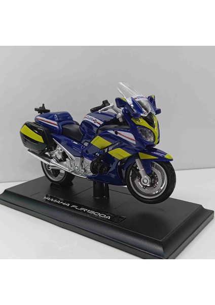 1:18 Yamaha Fjr 1300 A Douane Motosiklet