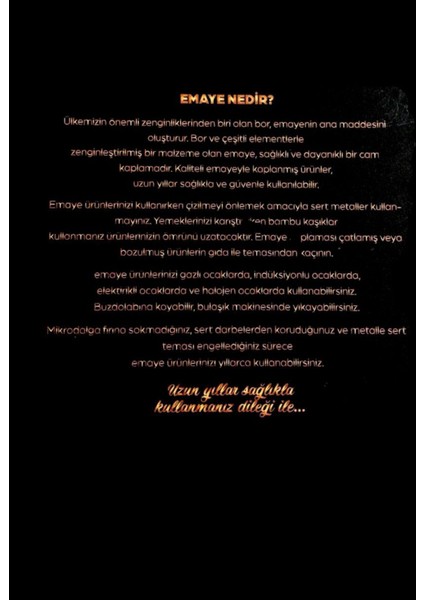 Büyük Boy Emaye Çaydanlık, Siyah Beyaz Gold Renk, 2-2.99 L Hacim