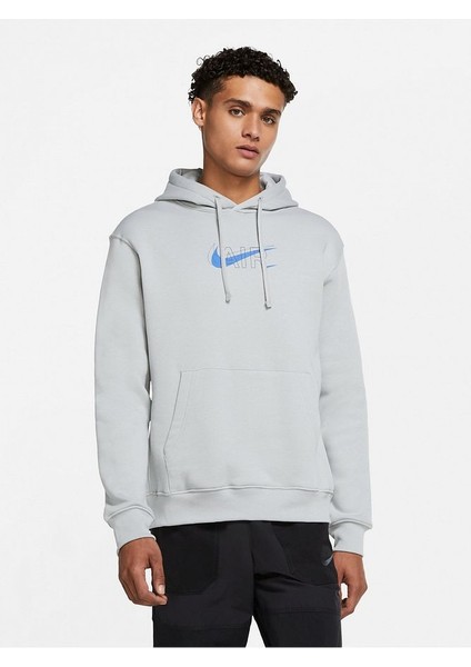 Sportswear Erkek Beyaz Hoodie Sweatshirt DD9694-077