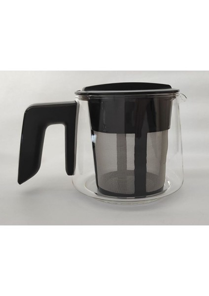 Cam demlik, 1-1,99 L, şık ve kullanışlı çay makinesi