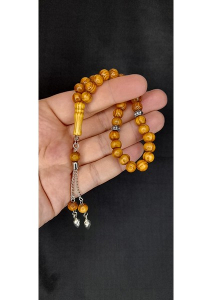 Şimşir Ağacı Tesbih Küre Kesim Küçük Boy