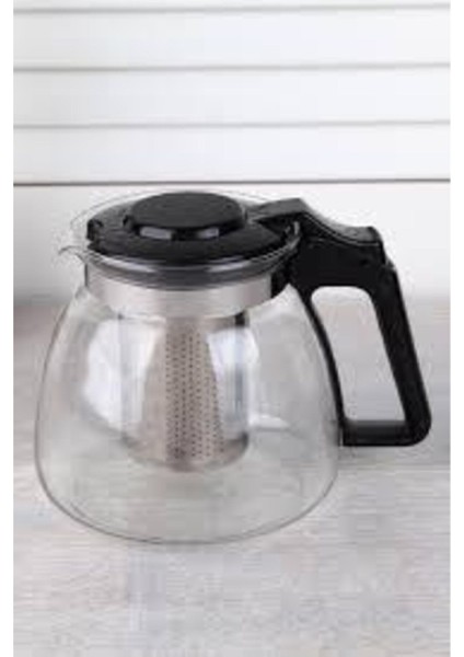 Cam Demlik 700 ml, Süzgeçli, Beyaz, Çay ve Bitki Çayı Demliği fiyatları