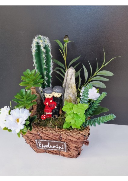 Yapay Kaktüs Aranjman Ev Dekorasyonu fırsatları