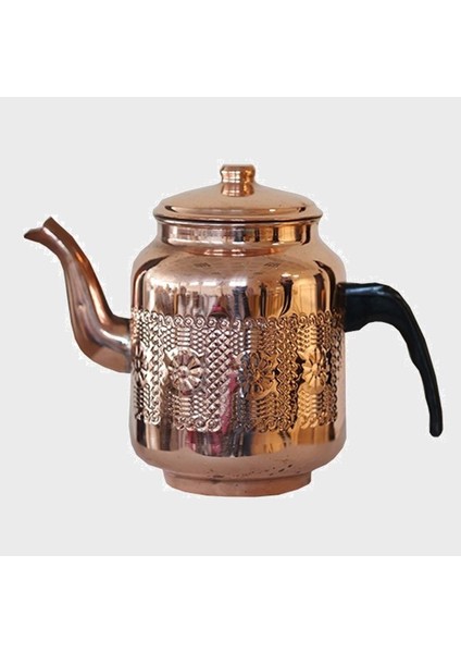 3 No Bakır Demlik, Şık ve Dayanıklı Kahve Demliği