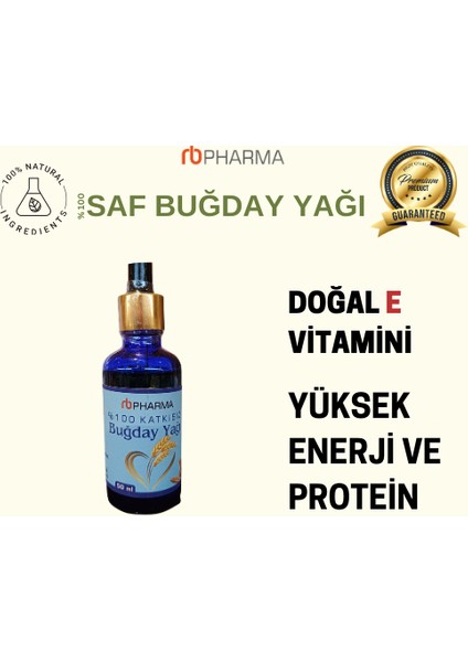 Katkısız Buğday Yağı Özü 50 ml
