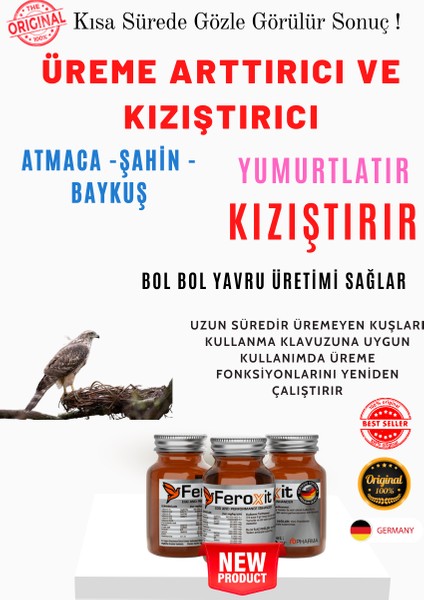 Feroxit-Yaban Kuşları Özel Premix
