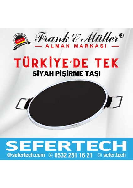 Frank & Müller Germany Taş Fırın - Gri