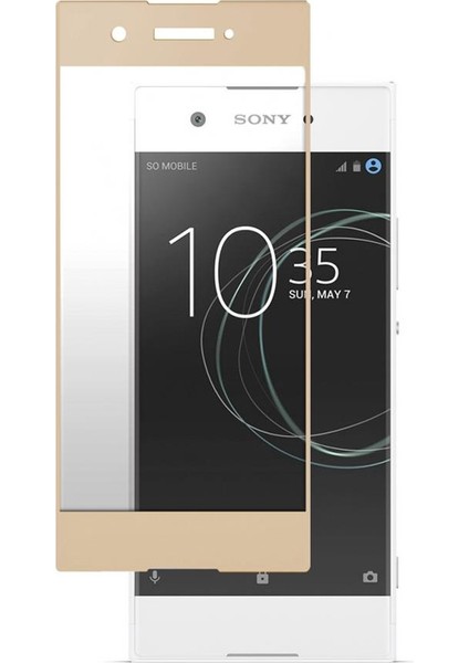 Sony Xperia Xa1 Ekran Koruyucu Ekranı Tam Kaplayan Düz Cam Ekran Koruyucu