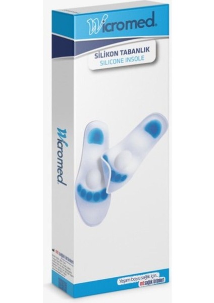 Silikon Ortopedik Ayakkabı Tabanlığı No:2 M