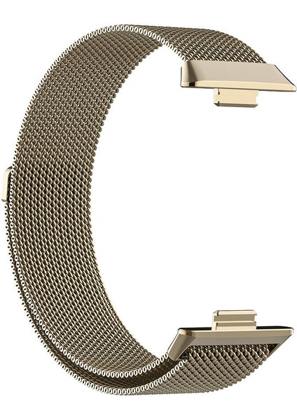 Cupcase Huawei Watch Fit 3 Krd-01 Metal Kordon-Starlight