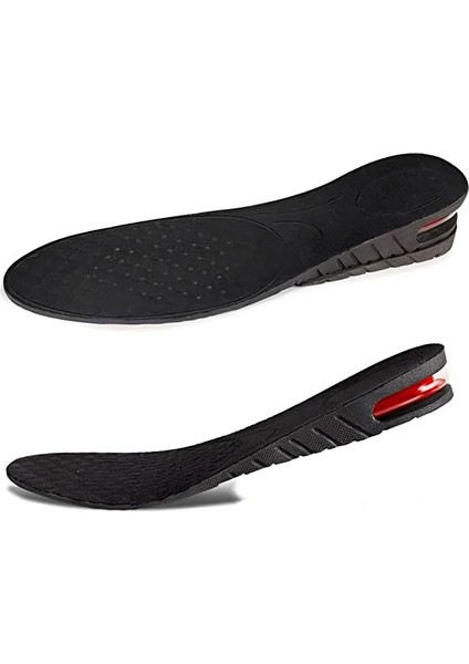 Memory Foam Hava Yastıklı Tam Boy Uzatıcı Tabanlık Gizli Topuk 3 cm Topuk 36-40