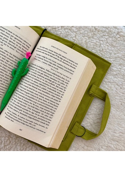 Yağ Yeşili 2 Cepli Su Itici Özellikli Kitap Çantası fiyatları