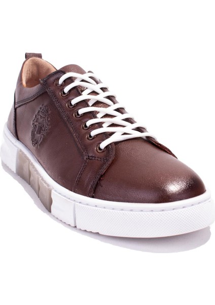 DMA08-920 Taba Ortopedik Günlük Erkek Deri Ayakkabı