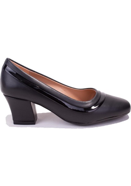 DZA07-725505 Siyah Klasik Topuklu Kadın Ayakkabı fiyatları