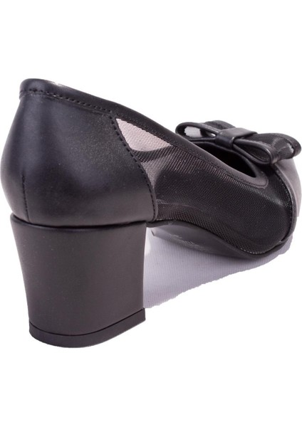 DZA07-2681923 Siyah Klasik Topuklu Kadın Ayakkabı fırsatları