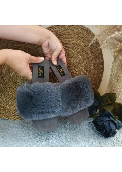 Tam Tüylü Çeyiz Gelin Terliği Günlük Terlik Gecelik Terliği Pofuduk Model Terlik modelleri