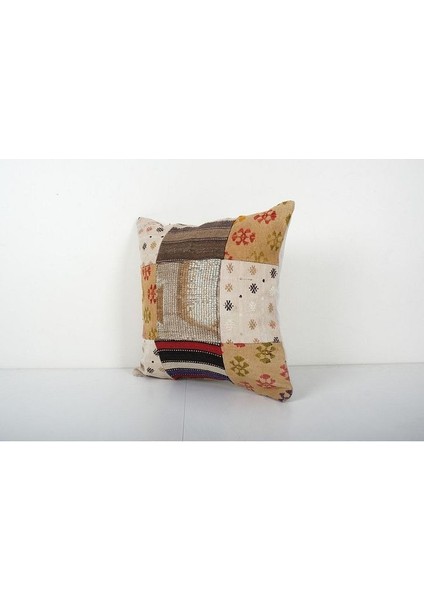 Patchwork El Dokuma Kilim Kırlent Kılıf (Içliksizdir) modelleri
