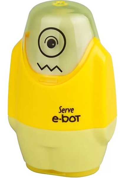 E-Bot Silgili Kalemtraş Sarı