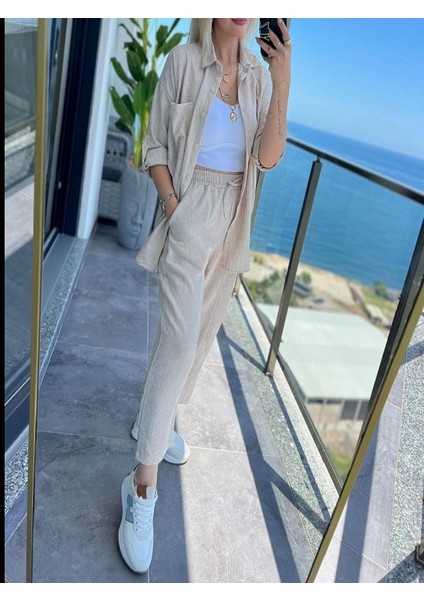 Gömlekli, Balon Pantolonlu Ikili Takım fiyatları