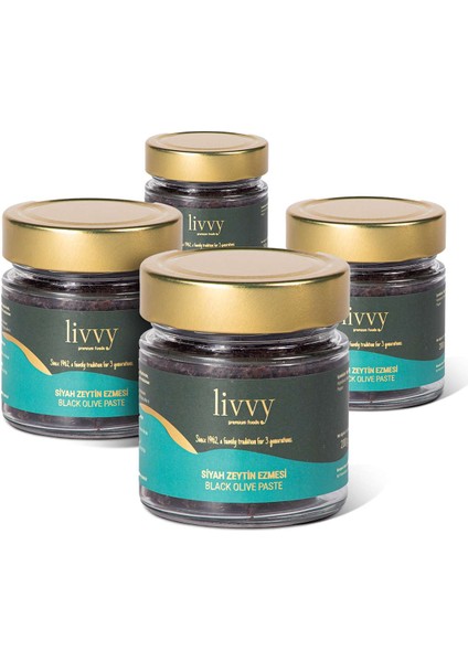 Otto Livvy Set (4 x Zeytin Ezmesi 200 G)