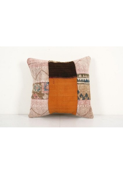 Patchwork El Dokuma Kilim Kırlent Kılıf (Içliksizdir)
