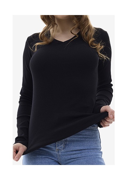 V Yaka Body Sweatshirt