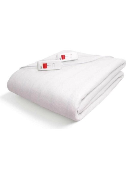 120 x 160 Elektrikli Battaniye (Keçe) 2 Yıl Garantili Beyaz Polyester fiyatları