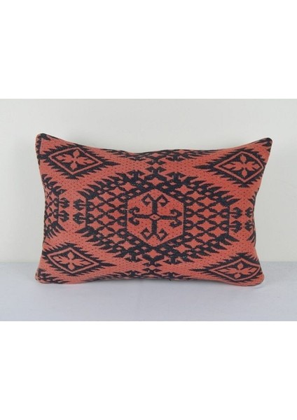 Turuncu Anadolu Kilim Minder Kırlent (Içliksizdir)