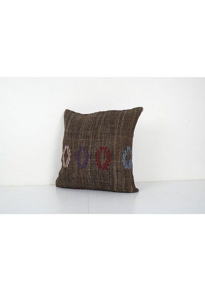 Geometrik Desenli El Dokuma Kilim Kırlent Kılıf (Içliksizdir) modelleri