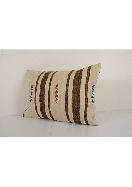 Çizgili El Dokuma Kilim Kırlent Kılıf (Içliksizdir) modelleri