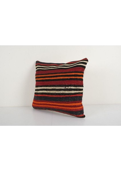 Çizgili El Dokuma Kilim Kırlent Kılıf (Içliksizdir) modelleri