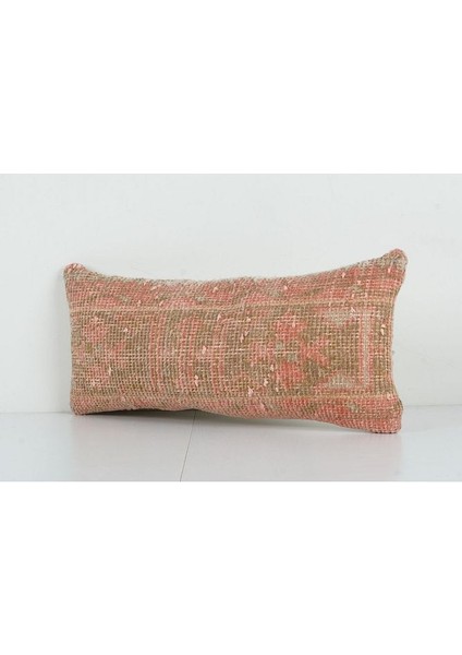 Kahverengi Renkli Geometrik El Dokuma Kilim Kırlent Kılıf (Içliksizdir) 25 x 60 cm modelleri