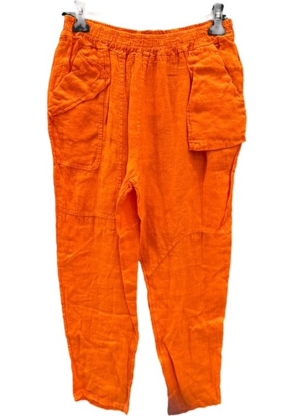 Italyan Keten Pantolon Bluz Takım modelleri