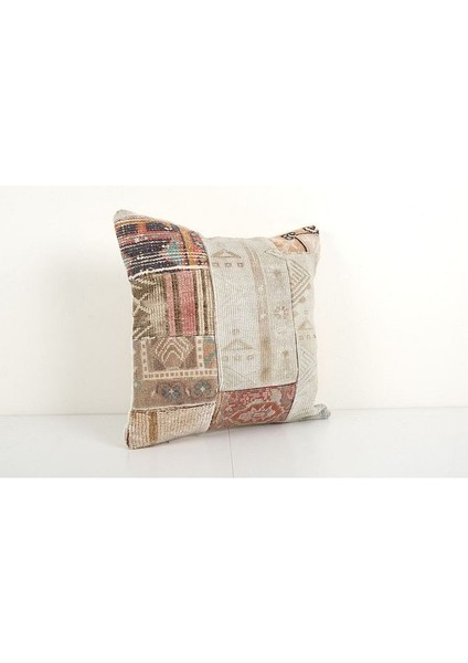 Patchwork El Dokuma Kilim Kırlent Kılıf 44 x 46 cm (Içliksizdir) fiyatları
