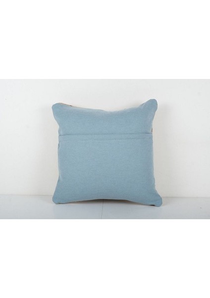 Kahverengi Renkli Geometrik El Dokuma Kilim Kırlent Kılıf (Içliksizdir) 50 x 50 cm fırsatları