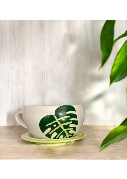 Devetabanı El Yapımı Beton Büyük Fincan Saksı fiyatları