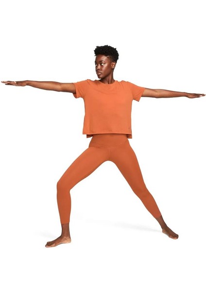 Dri-Fit 7/8 Kadın Kahverengi Yoga Tayt DM7023-246 fiyatları
