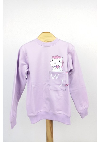 Bubuş Kids Unicorn Detaylı Sweat