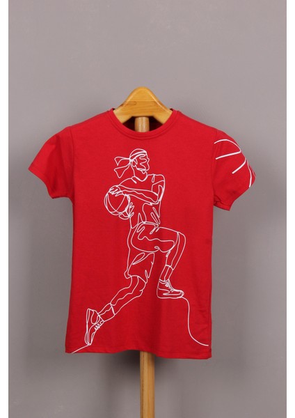 Basketçi Baskılı Tişört