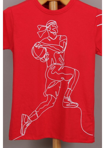 Basketçi Baskılı Tişört