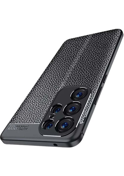 Samsung Galaxy S25 Ultra Silikon Kılıf Deri Desenli Kamera Korumalı Darbe Emici Kapak fiyatları