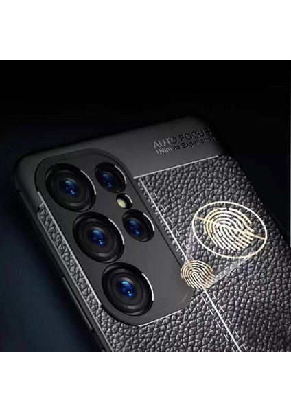 Samsung Galaxy S25 Ultra Silikon Kılıf Deri Desenli Kamera Korumalı Darbe Emici Kapak fırsatları