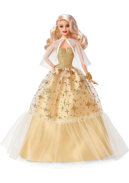 2023 Mutlu Yıllar Bebeği Yeni Yıl Barbie Sarışın 35. Yıl Barbıe