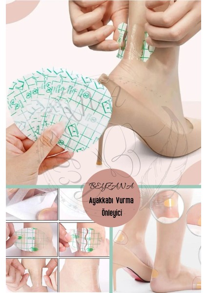 Ayakkabı Vurma Önleyici ve Su Geçirmez Bant 20LU Paket