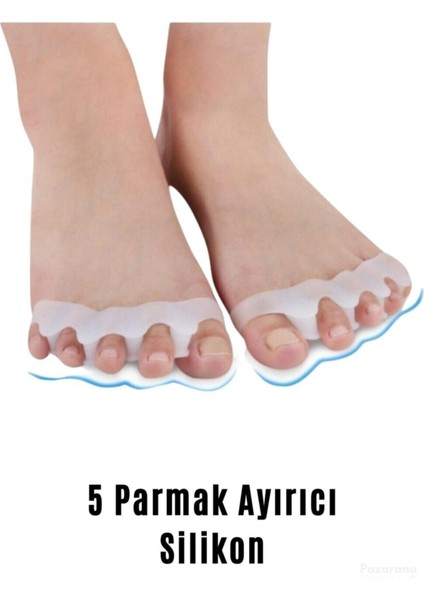 Ayak 5 Parmak Ayırıcı Makaralı Bunyon Silikon Geçmeli Gece Aparatı fiyatları