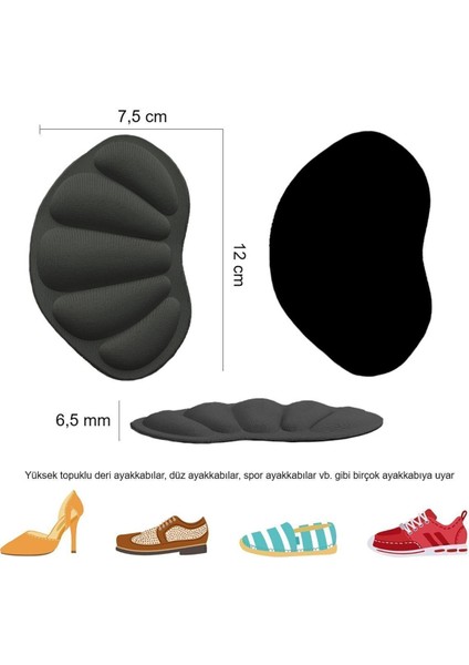 Topuk Koruma, Numara Küçültme ve Ayakkabı Vurma Önleyici Ped fırsatları