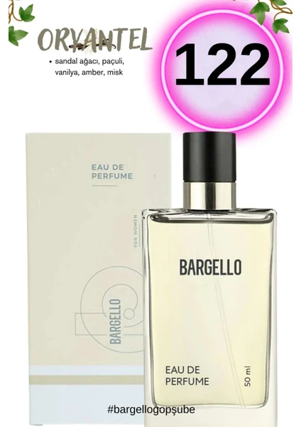 122 Oriental Kadın Parfüm 50 ml Edp